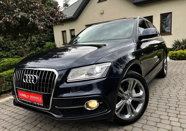 Audi Q5 cena 87800 przebieg: 199000, rok produkcji 2016 z Kolbuszowa małe 596